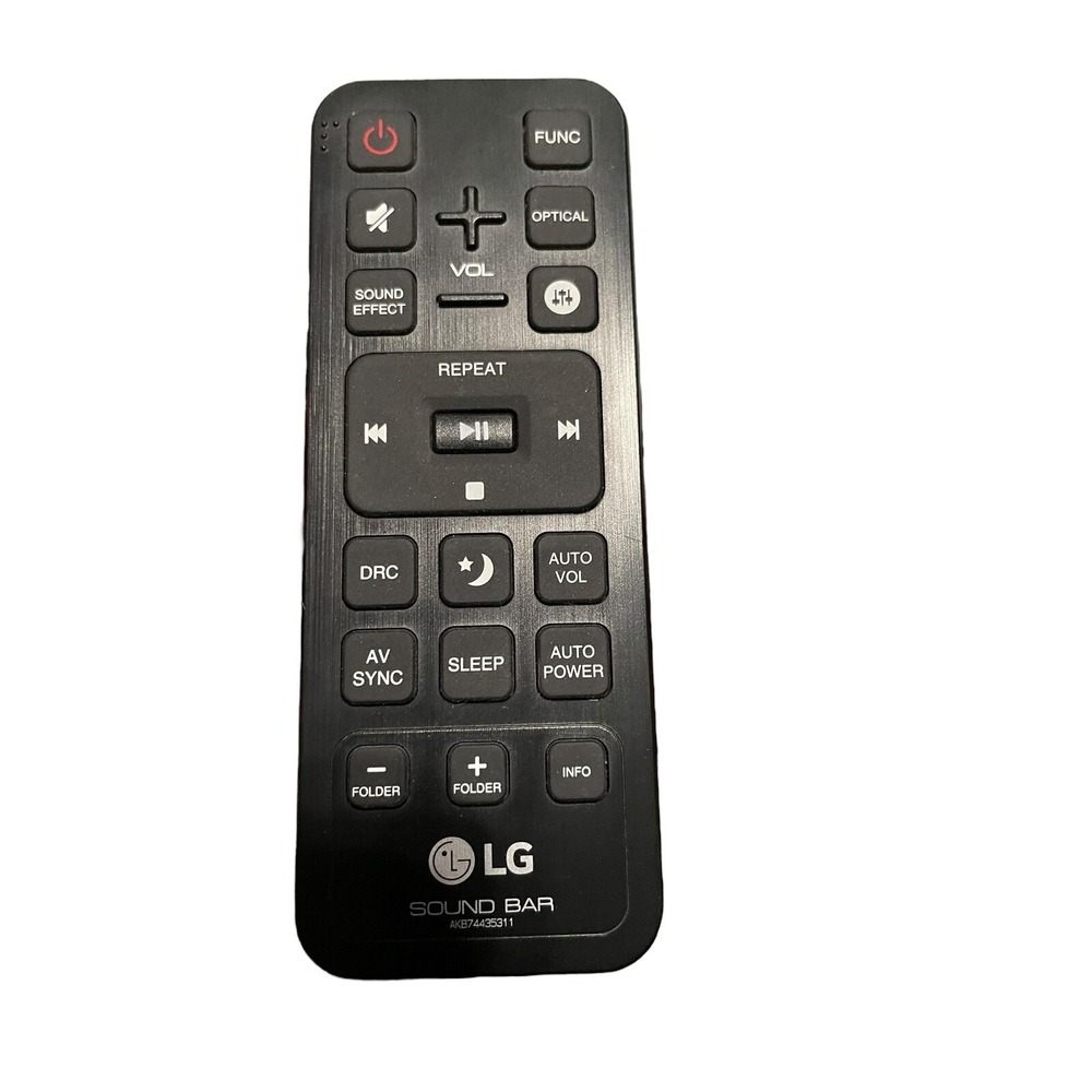 LG AKB74815396‎ Sound Bar Remote Control OEM NEW LASC47 SJ4R SJ4Y SJ4YS LASC58R